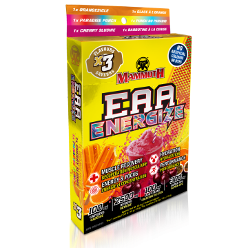 Mammoth Supplements EAA Energize Variety Pack 3 Servings