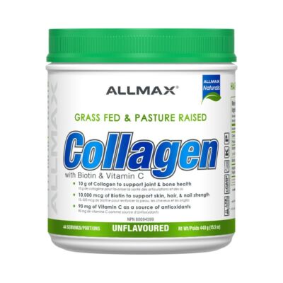 Allmax Naturals Collagen With Biotin & Vitamin C 44 Servings