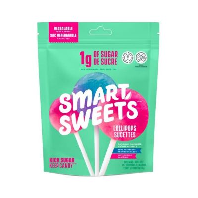 Smart Sweets Lollipops 85g